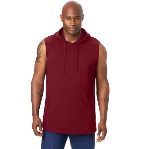 KingSize Lightweight Muscle Hoodie Tee - 1 of 4