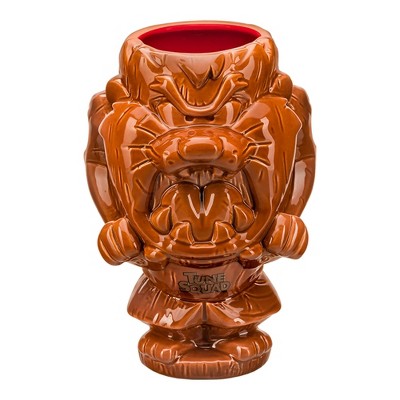 Beeline Creative Geeki Tiki Space Jam Tazmanian Devil 24 Ounce Ceramic Tiki Mug