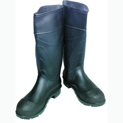 Bon Tool 14-378 Boots Vinyl Safety Toe - Size 10 (Pair)