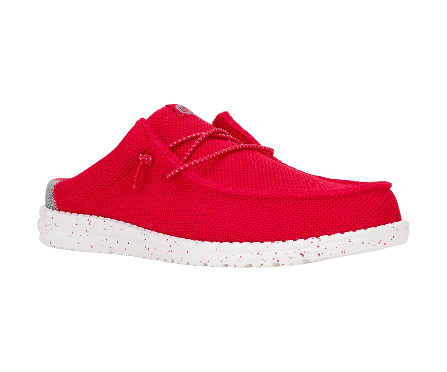 HEYDUDE Men Wally Slip Varsity, Red/Grey, 11, цвет: Красный — фото 5