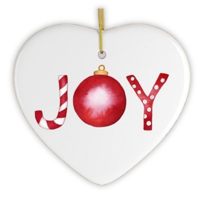 Joy Christmas Ornament| OrnamentallyYou