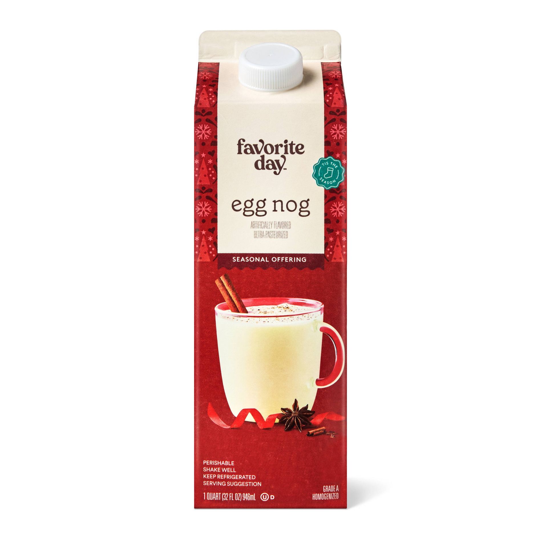 Classic Eggnog - 32 fl oz - Favorite Day™