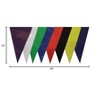 Kemp USA Swimming Pool Backstroke Flags - Vinyl Backstroke Banner Flags with Extra 5’ Polypro Line for Secure Tie Off - 12x18 Inches Maroon - 2 of 2