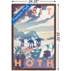 Trends International Star Wars: Hoth - Visit Hoth Framed Wall Poster Prints - 3 of 4