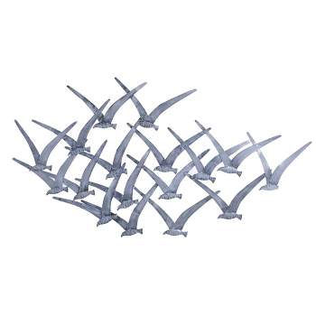 Unison Metal Wall Sculpture Silver - StyleCraft