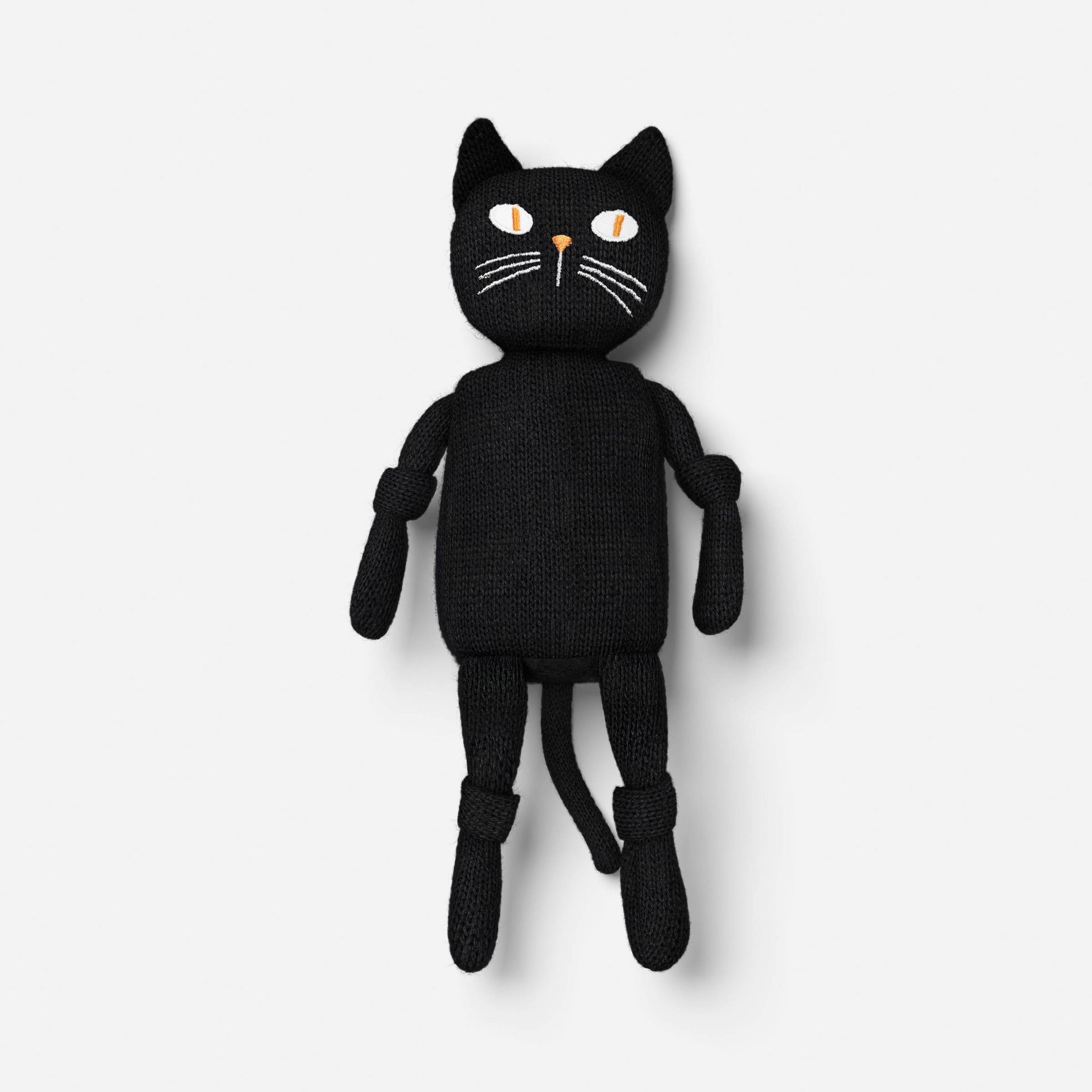 Cat Classic Halloween Small Knit Character Sitabout - Hyde and EEK! Boutique™
