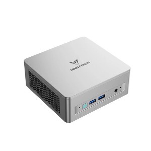 Minisforum UM870 Slim Mini Desktop PC, AMD Ryzen 7 8745H, 32GB RAM, 1TB SSD - 1 of 4