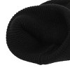 Nightmare Before Christmas 3D Plush Jack Skellington Character Head Black Tall Cuff Beanie - 4 of 4