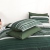 BAGOKIE All Season 5/7 Piece Bed in a Bag Comforter Set, Stripe Pattern - 2 of 4