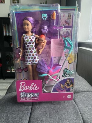 Barbie Skipper Babysitters Inc. Playset - Straight Brunette Hair : Target