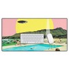 MsGonzalez Invasion on vacation UFO Desk Mat - Deny Designs - image 2 of 4