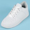 Allegra K Flat Satin Ribbon Solid Color Sports Shoes Sneakers Shoe Laces 2 Pairs - 2 of 4