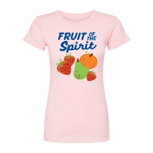 Women's - Instant Message - Fruit Of The Spirit Fitted Graphic T-Shirt - 1 of 2
