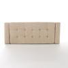 NicBex Modern 50.85" Storage Bench Wood Accent Stool with Button Tufted and Nailhead Trims for Bedroom and Living Room, Beige - 4 of 4