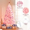 Yaheetech 4.5Ft/6Ft/7.5Ft/9Ft/12Ft Pre-lit Spruce Artificial Christmas Tree with 150 Incandescent Warm White Lights - 4 of 4