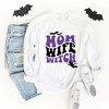 Simply Sage Market Women's Graphic Sweatshirt Mom Wife Witch Colorful Puff Print - 3 of 4