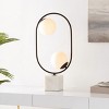 Imrie Table Lamp - TBL4318 - White/Black - Safavieh - 4 of 4