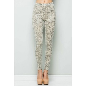 Women's Snake Skin Legging - SEE AND BE SEEN - 1 of 4