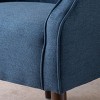 PAGED Contemporary Accent Chair with Button Tufting, Upholstered Reading Chair with Tapered Birch Wood Legs for Living Room, Bedroom - 4 of 4