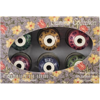 Thimbleberries Cotton Thread Collection 500yd 6/Pkg-Summer