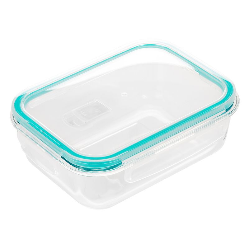 Lexi Home 35 oz. Glass Meal Prep Container with Locking Lid, 1 of 5