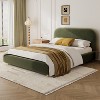 Christopher Knight Home Paine Modern Velvet Upholstered Platform Bed with Curve-Shaped Headboard - 2 of 4