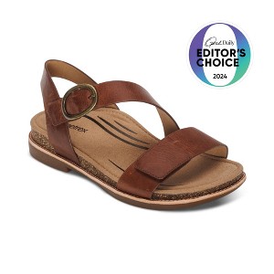 Aetrex Tamara Asymmetrical Quarter Strap Sandal - 1 of 4