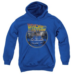 Boys’ Back To The Future Back Hooded Sweatshirt - 1 of 4