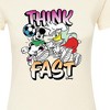 Women's - Disney - Think Fast Juniors Fitted Graphic T-Shirt - 2 of 3
