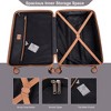 Lyngins 20/24/28 Inch 5 PCs Carry on Luggage Sets with Travel Duffel Bag and Toiletry Bag,Suitcases Sets with Spinner Wheels for Family Trips - 4 of 4