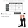 Truform Medical Compression Socks for Men and Women, 8-15 mmHg Knee High Over Calf Length - 2 of 4