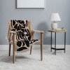 DorisciciArt Mid Century Modern Floral F Woven Throw Blanket - Deny Designs - 2 of 4