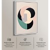 Art Remedy Cubist Style Jade Ring Contemporary Shapes Abstract Wall Art Framed - 3 of 4