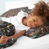 Sweet Jojo Designs Girl Full/Queen Comforter Bedding Set Boho Floral Wildflower Black Orange Green Blue 3pc - 4 of 4