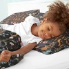 Sweet Jojo Designs Girl Full/Queen Comforter Bedding Set Boho Floral Wildflower Black Orange Green Blue 3pc - image 4 of 4