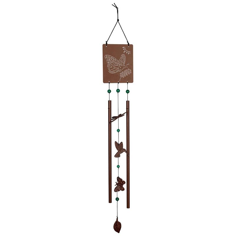 Woodstock Wind Chimes Signature Collection, Victorian Garden Chime, Rusted Steel Wind Chime, 1 of 10