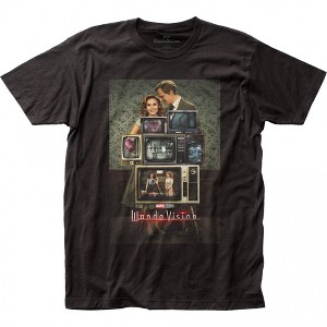 Mens Marvel Studios WandaVision TV Poster T-Shirt - 1 of 2