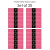 Big Dot of Happiness Girls Night Out - Bachelorette Party Water Bottle Sticker Labels - Set of 20 - 3 of 4