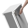 LunaLulinlk 20 Gallon Trash Can, Stainless Steel Step On Kitchen Trash Can, Stainless Steel - 4 of 4