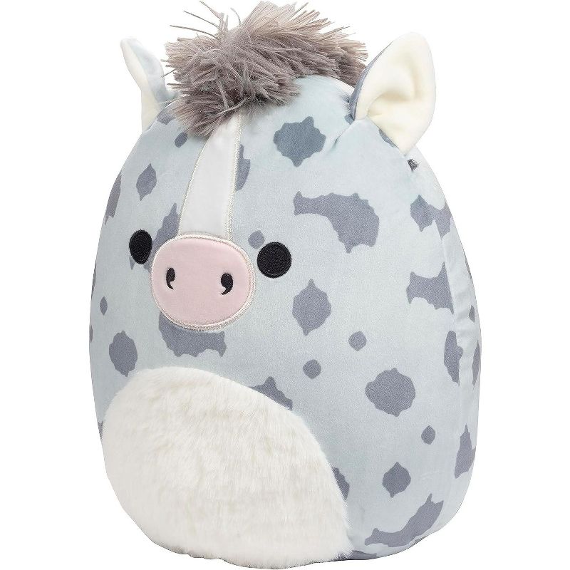 Squishmallows 10" Grady The Grey Appaloosa Horse - Official Kellytoy Plush - Soft and Squishy Stuffed Animal Toy - Great Gift for Kids, 2 of 4
