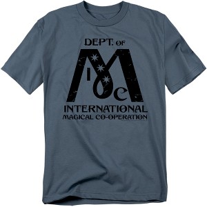 Harry Potter Dept Of International Magical Cooperation Adult T-Shirt - 1 of 4