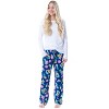 Despicable Me Womens' Minions Aloha Buddies Sleep Pajama Pants Blue - 2 of 3