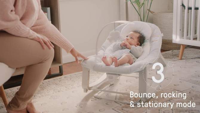 Ingenuity Keep Cozy 3-in-1 Grow with Me Baby Bouncer, Rocker & Toddler Seat, 2 of 17, play video