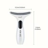 Lovery Face and Neck Beauty Massager – Advanced LED, Thermal, Vibration, and Microcurrent Technology for Skin Rejuvenation, Firming, and Smoothing - 3 of 4