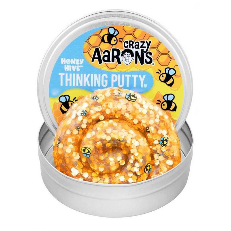 Crazy Aaron&#39;s Honey Hive - 3.5&#34; Thinking Putty Tin, 3 of 6