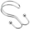 Carnation Home Fashions Double Shower Curtain Hook - 2.5x4" - 2 of 3