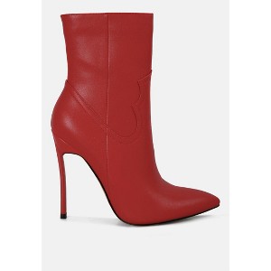 Jenner High Heel Cowboy Ankle Boots Women - 1 of 4