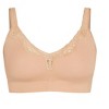Avenue Women's Comfort Cotton Wire Free Lace Bra - 4 of 4