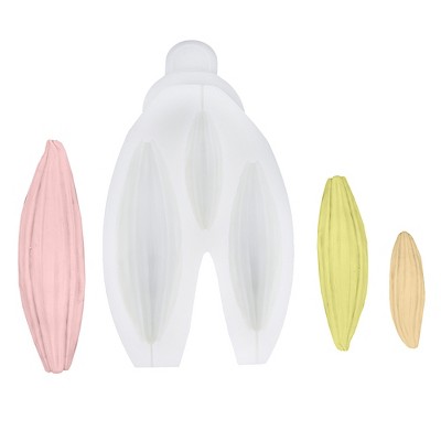 O'Creme Lily Buds Silicone Fondant Mold - 3" x 6" - White