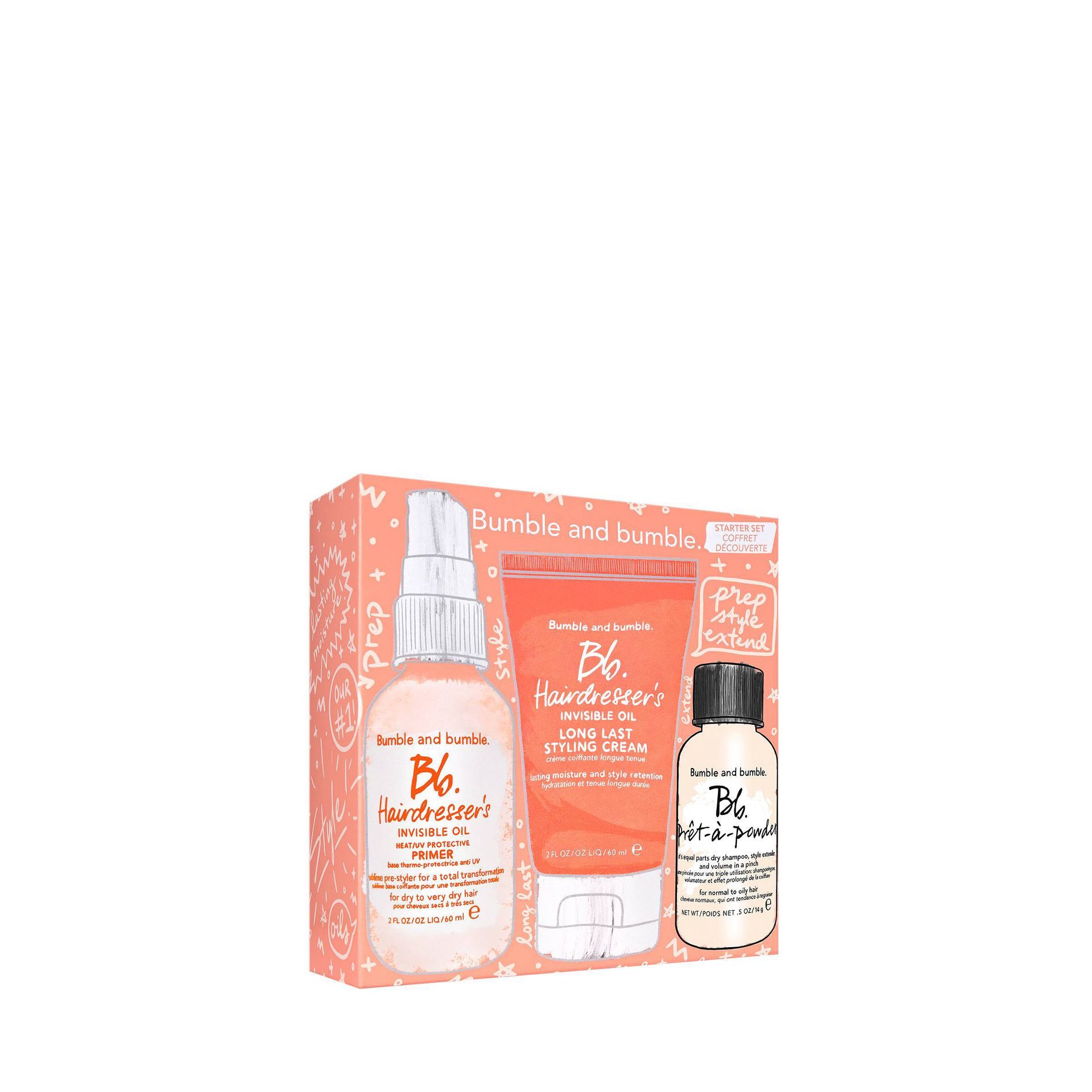Bumble and Bumble Prime Style Extend Starter Set - 6 fl oz - Ulta Beauty
